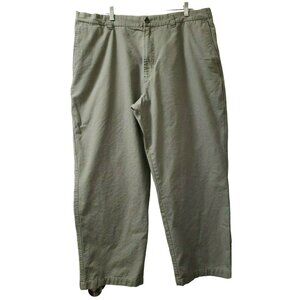 Beige Columbia Sportswear Pants Mens 42x30 Zip Pocket Outdoor Hiking Camping